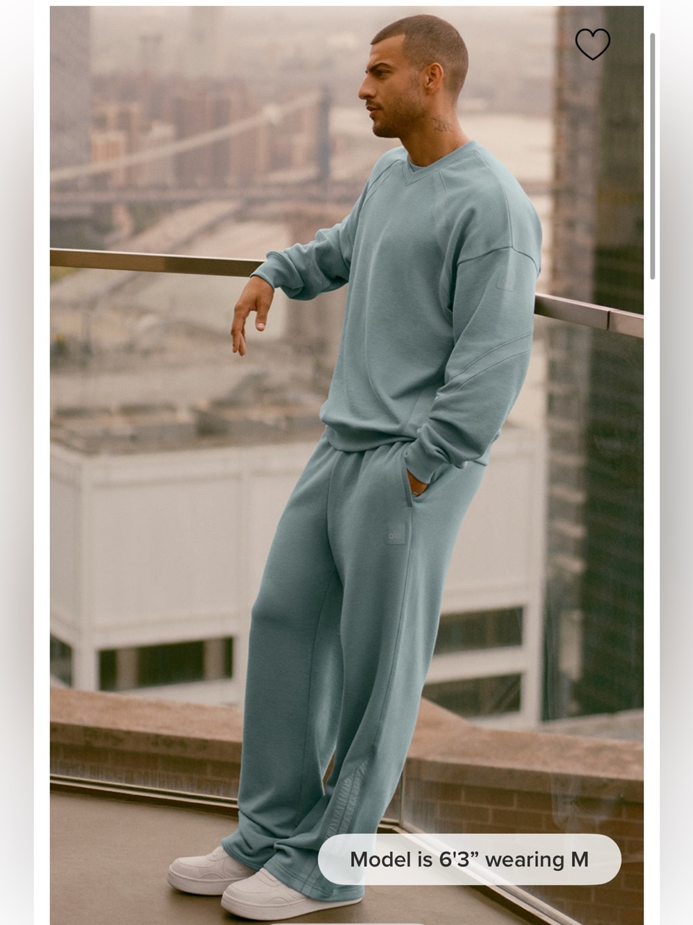 NWT! ALO Yoga Field Sweatpant in Desert Sage